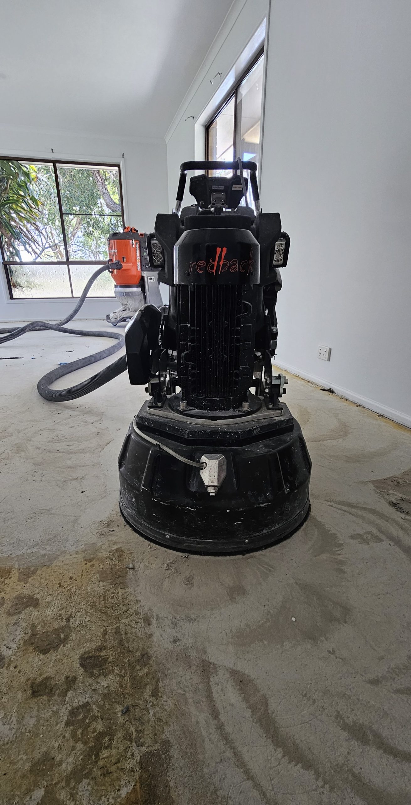concrete grinder