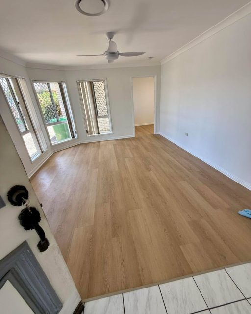We wrapped up this 4.5mm vinyl plank flooring job today in the stunning Light Oak colour. This plank has given the property a clean and modern look, perfect for coastal living 🌊Durable, low-maintenance, and water-resistant, these vinyl planks are a great choice for this home which is coming soon to the rental market! Another job laid right!📍 Sunshine Coast🔨 Installed by Laid Right Flooring#LaidRightFlooring #SunshineCoastFlooring #VinylPlank #LightOak #CoastalHome #FlooringInspo #NewFloors